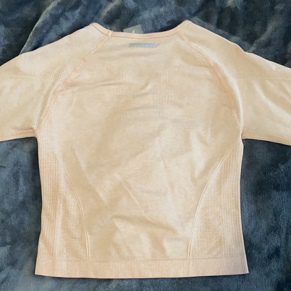 Peach DoYouEven long sleeve crop S - Picture 4 of 4